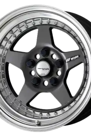 Work Meister Cr01 4x114.3 16x7.5+29 A Disk Matte Gunmetal Handmade